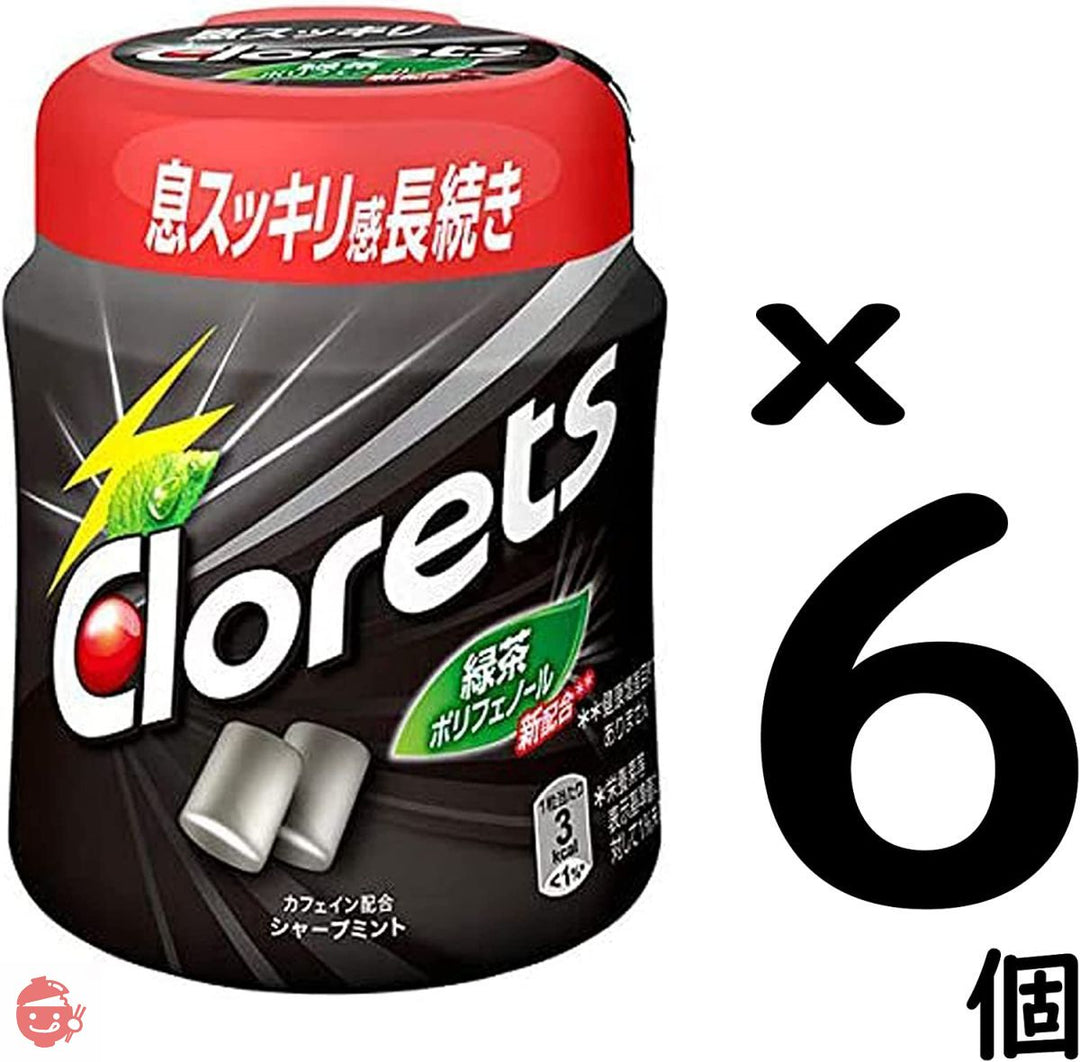 モンデリーズ クロレッツ クロレッツXPシャープミントボトルR 140g ×6個の画像