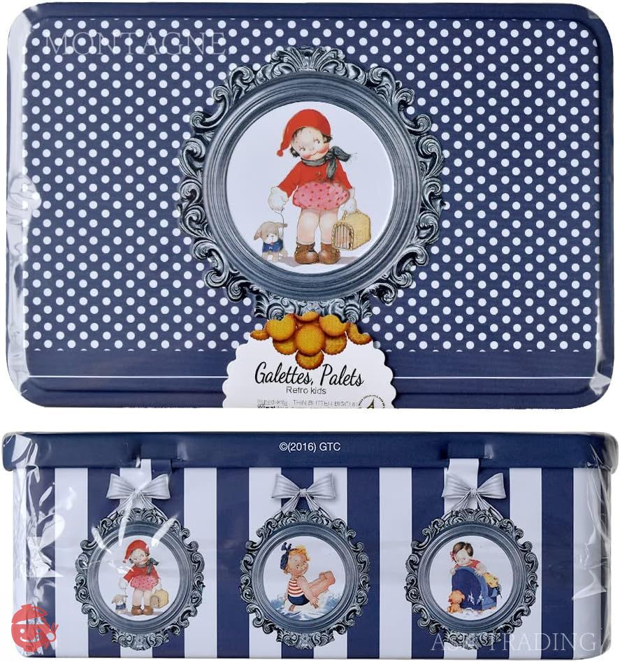 La Trinitaine 复古儿童罐装厚调色板和薄煎饼针点– Japacle, image size:887x947