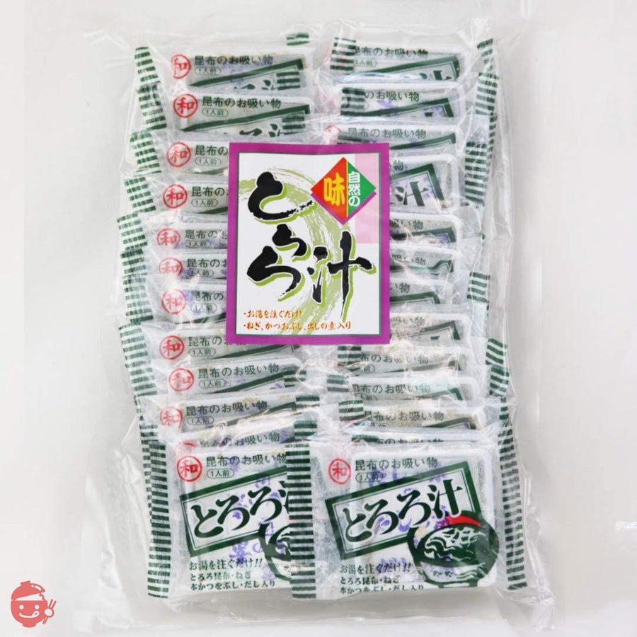 自然の味とろろ汁 6g*25食昆布のお吸い物の画像