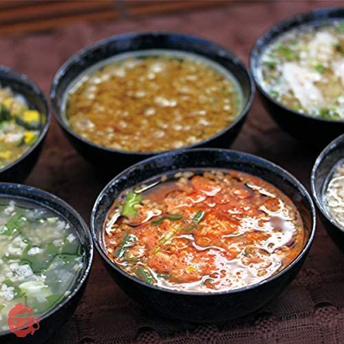 満腹美人 食べるバランスDIET ヘルシースタイル雑炊 6種類36食セット ダイエット食品 (和風たまご生姜 海鮮シーフード うま辛いチゲ スパイシーカレー ごぼう きのこ)の画像