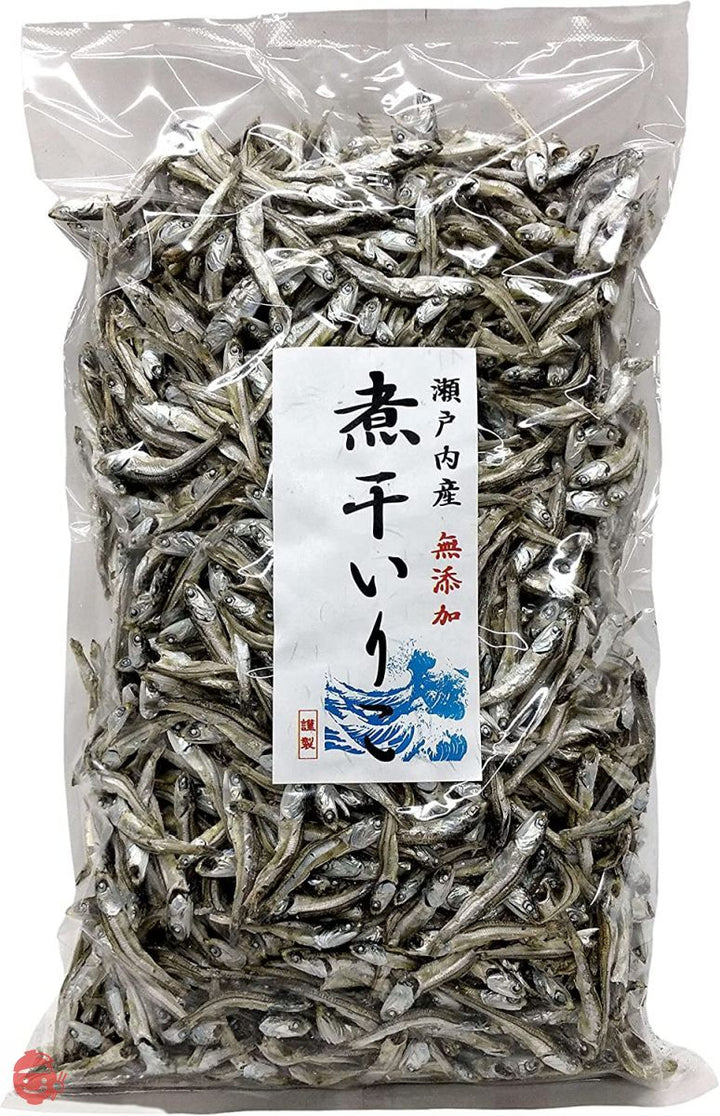 瀬戸内産 無添加 特選 煮干いりこ 小中(6cm~8cm) 1kgの画像