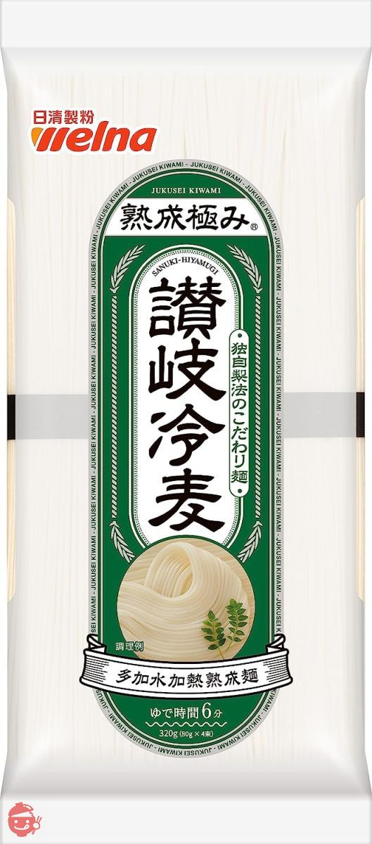 日清 熟成極み 讃岐冷麦 320g×4個の画像