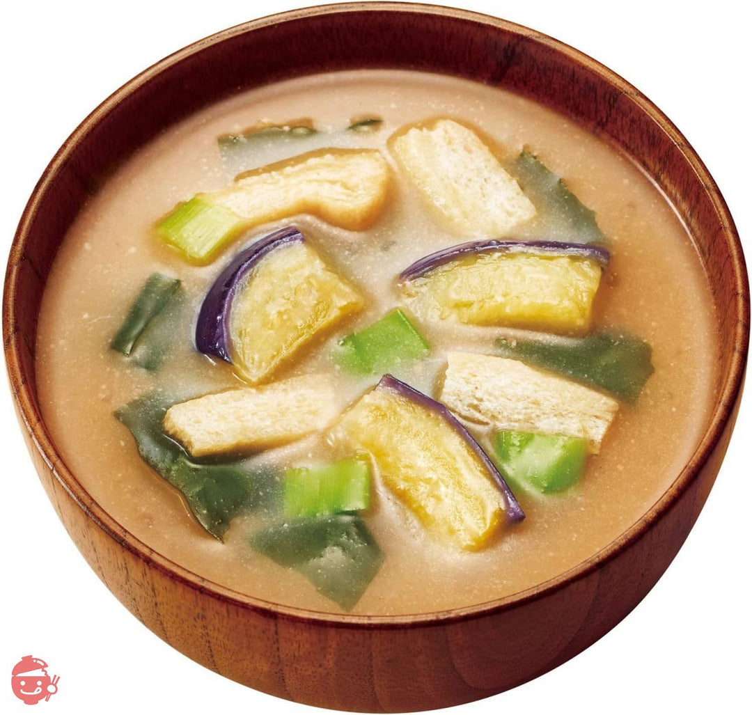 アサヒグループ食品 アマノフーズ うちのおみそ汁なす5食 ×6袋の画像