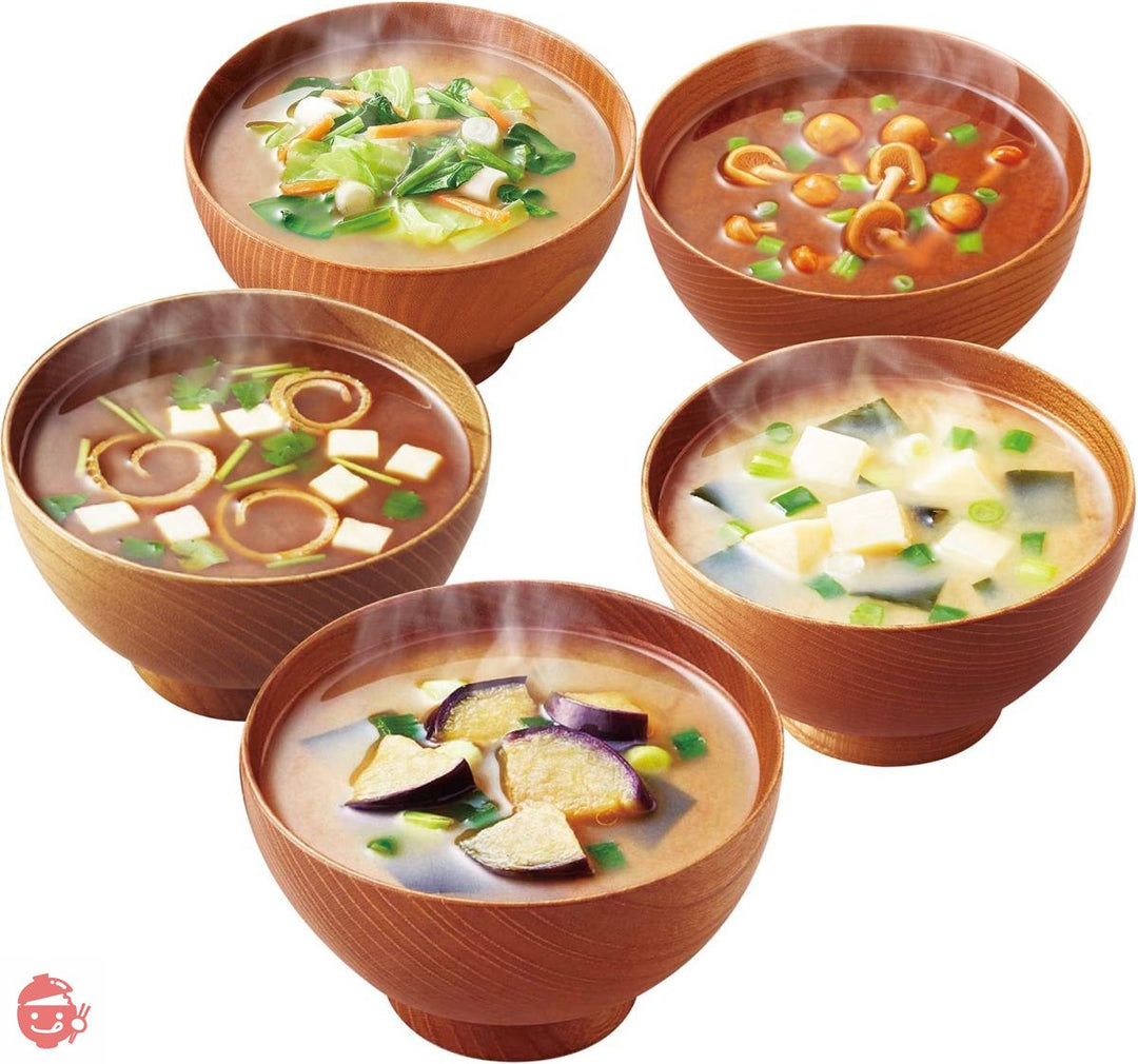 アマノフーズ 減塩いつものおみそ汁5種セット10食B 90.8gの画像