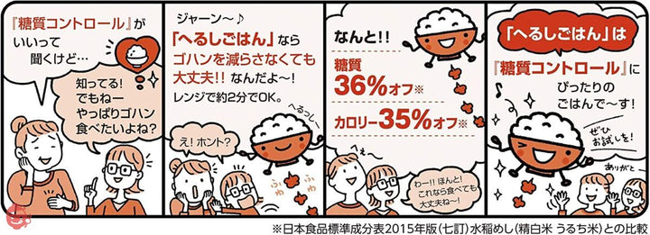 サラヤ ロカボスタイルへるしごはん(炊飯パック) 150g×3×4個の画像