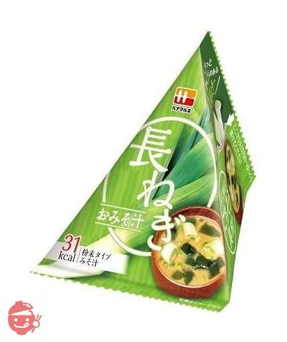 Hanamaruki triangular pack feast ingredients long onion miso soup