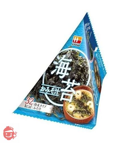 ハナマルキ 三角パックごちそう具材 海苔のおみそ汁 11g×10個の画像