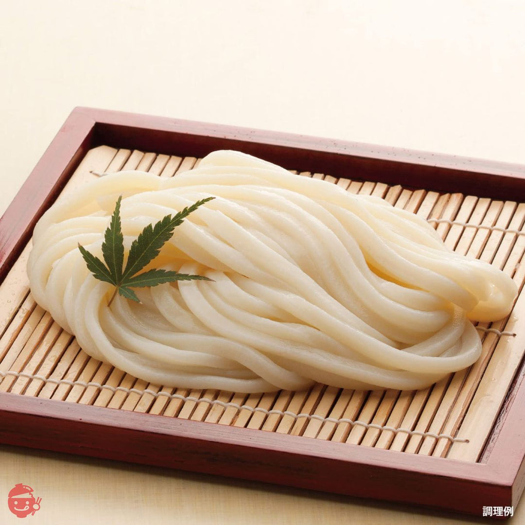 石丸製麺 半生讃岐うどん包丁切り(つゆ付) 260g(2人前)×6袋箱の画像
