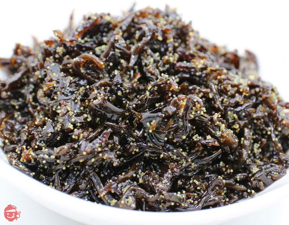 子持ちきくらげ (旧商品名 ししゃもきくらげ) 佃煮 しその実入り 380g (190g×2袋) ししゃもキクラゲ 魚卵入りきくらげ お茶漬け おにぎり の具にの画像