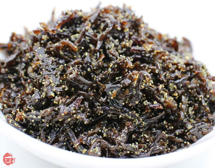 子持ちきくらげ (旧商品名 ししゃもきくらげ) 佃煮 しその実入り 380g (190g×2袋) ししゃもキクラゲ 魚卵入りきくらげ お茶漬け おにぎり の具にの画像