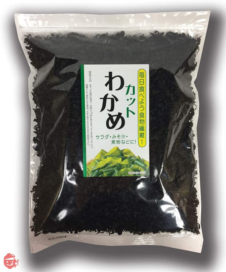 【A品】乾燥カットわかめ 500g 業務用 チャック付きの画像