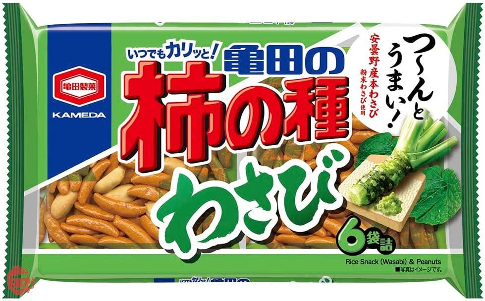 龟田制果龟田柿子芥末6 袋164g x 12 袋– Japacle