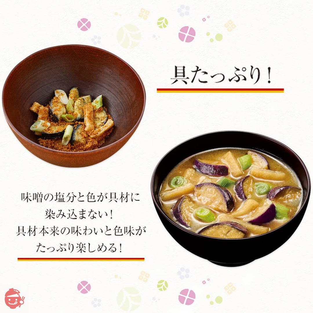 味の素 具たっぷり味噌汁 6種 60食セット 【セット買い】の画像