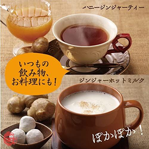 タマチャンショップ みらいのしょうが 70g 黄金しょうが粉末 九州産黄金&熟成黒しょうが粉末 (生姜粉末) 生姜パウダー 無添加の画像