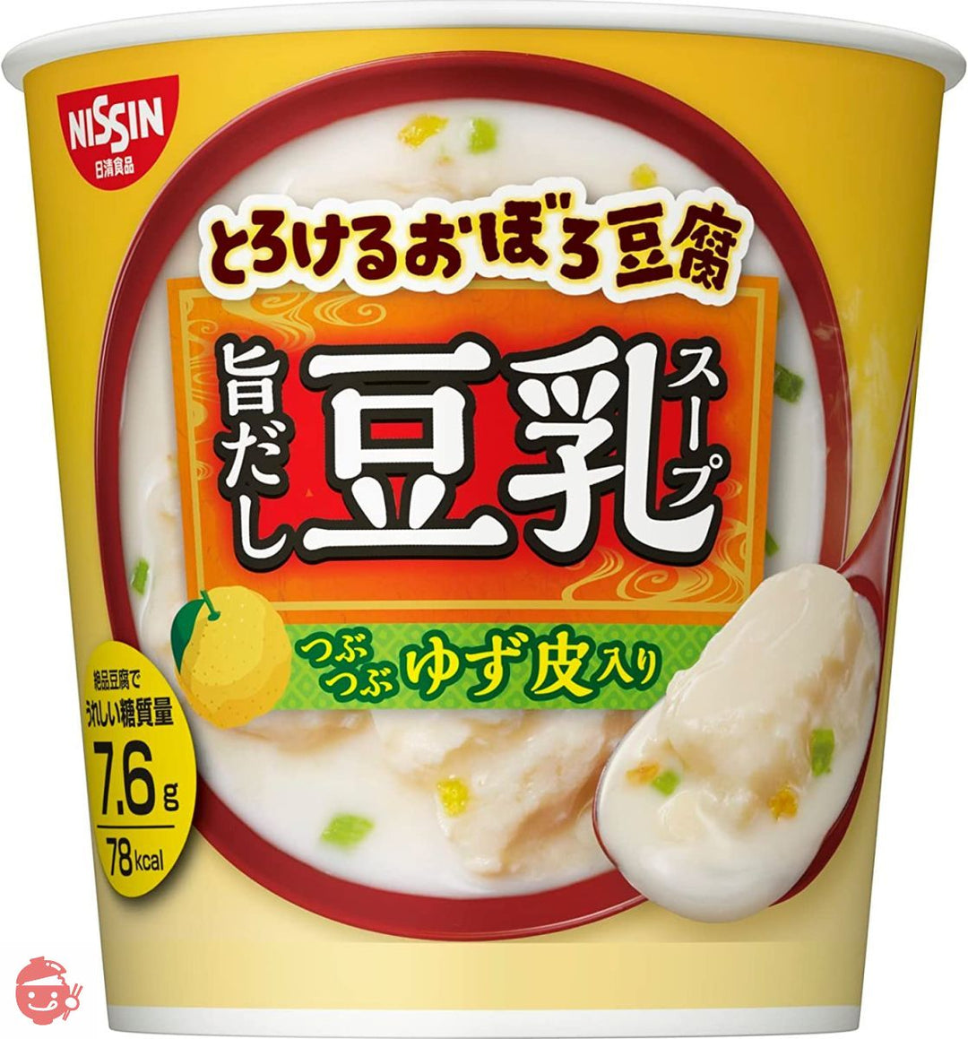 日清食品 とろけるおぼろ豆腐 旨だし豆乳スープ 17g ×6個の画像