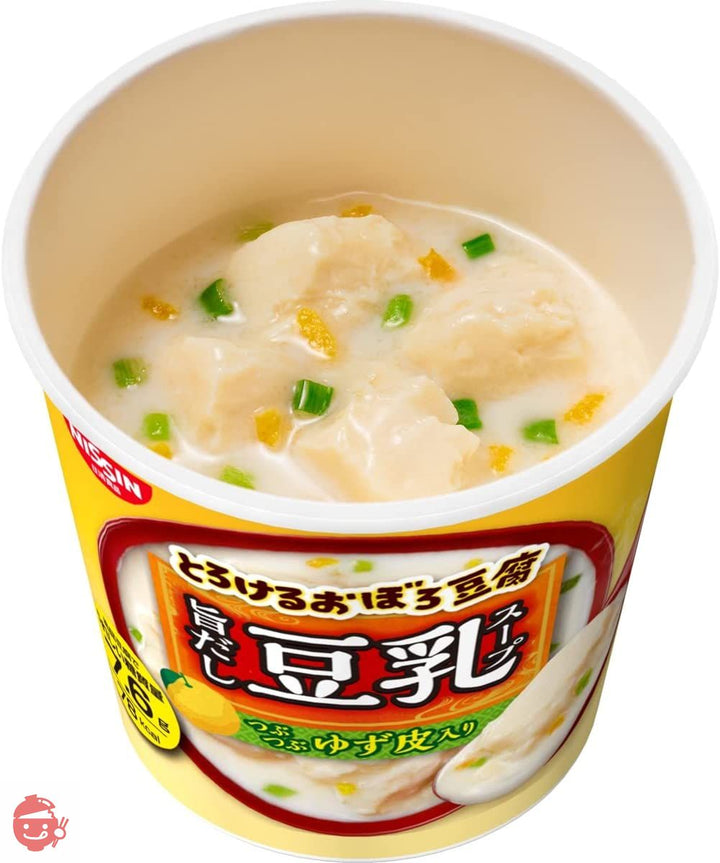 日清食品 とろけるおぼろ豆腐 旨だし豆乳スープ 17g ×6個の画像