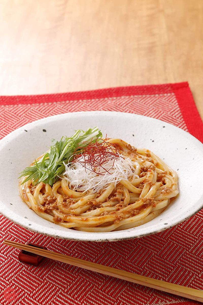 エバラ プチッとうどんプラス 具入り汁なし担々麺 (40g×3)×4個の画像