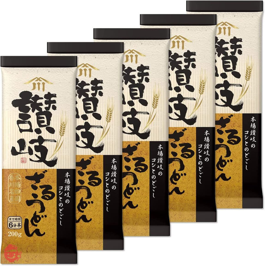 川田製麺 讃岐ざるうどん 200g×5個の画像