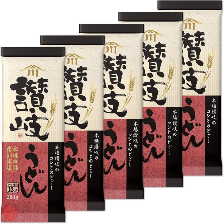 川田製麺 讃岐うどん 200g×5個の画像