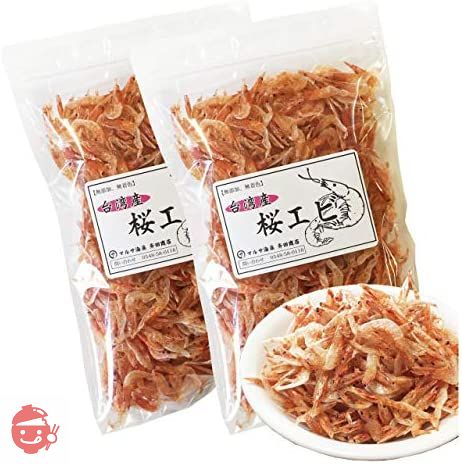 Sakura Shrimp Taiwan Dried 80g (40g×2 bags) Calcium-rich Dried