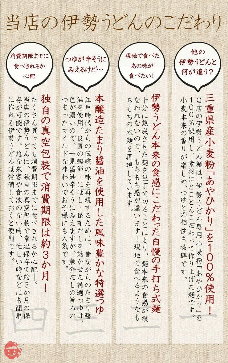 伊勢うどん 10食 ( 鰹だし つゆ付 簡易包装 パッケージ )の画像