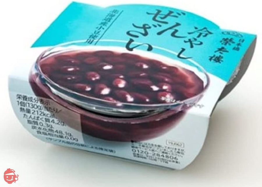 榮太樓 冷やしぜんざい 130g ×6個の画像