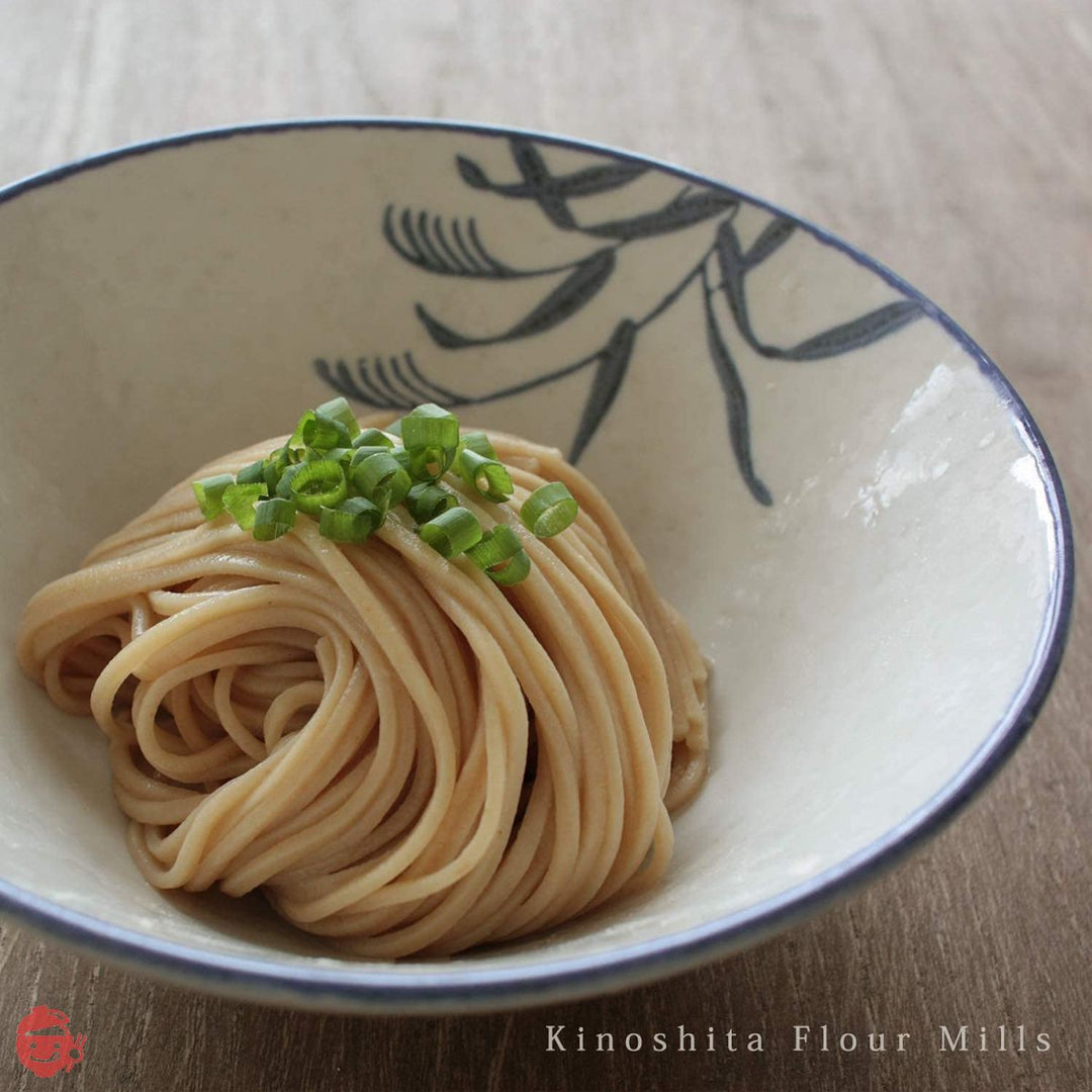 木下製粉 さぬき全粒粉うどん 12袋(200g×12) 食物繊維たっぷり 乾麺 干しうどんの画像