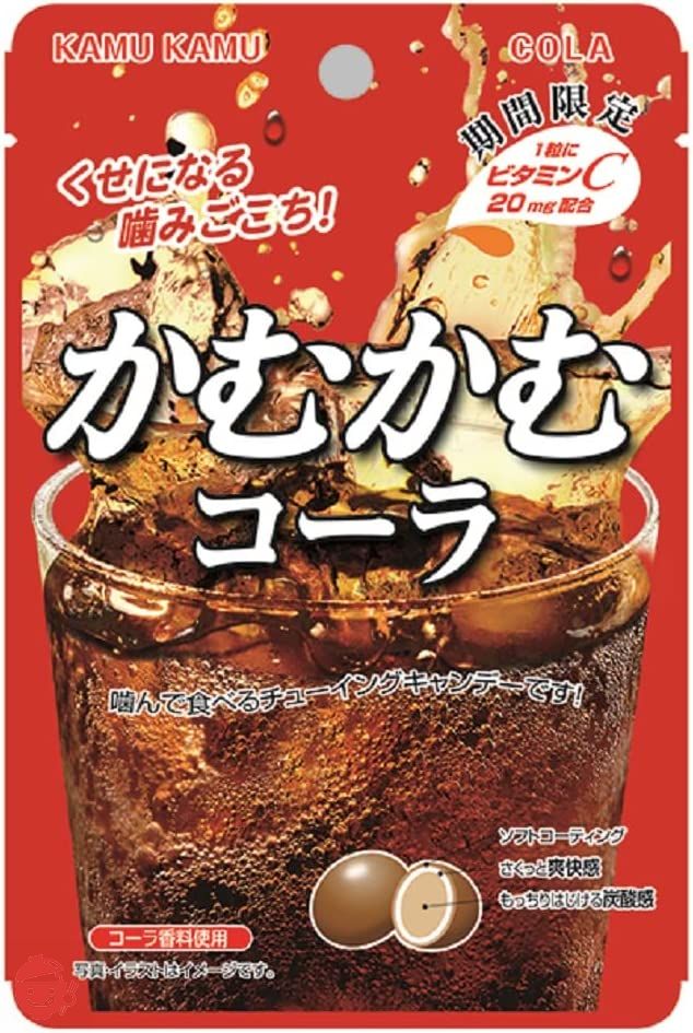 かむかむ コーラ 袋 30g ×10袋の画像