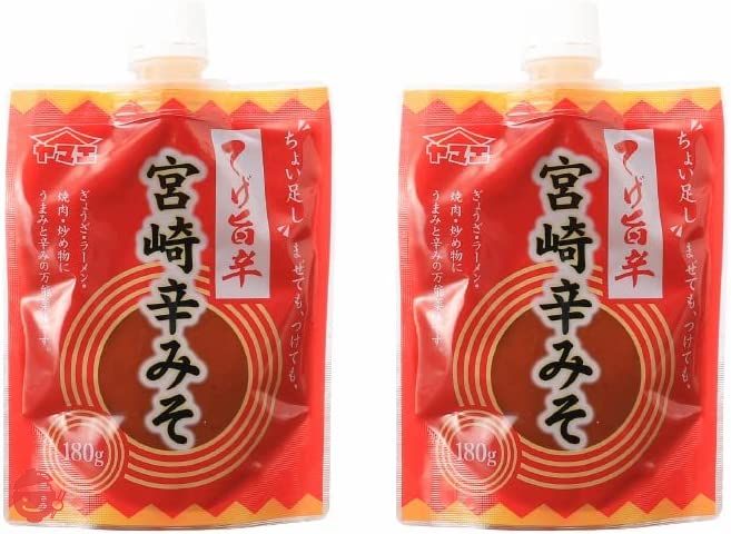 ヤマエ食品工業 宮崎辛みそ 180g × 2 – Japacle