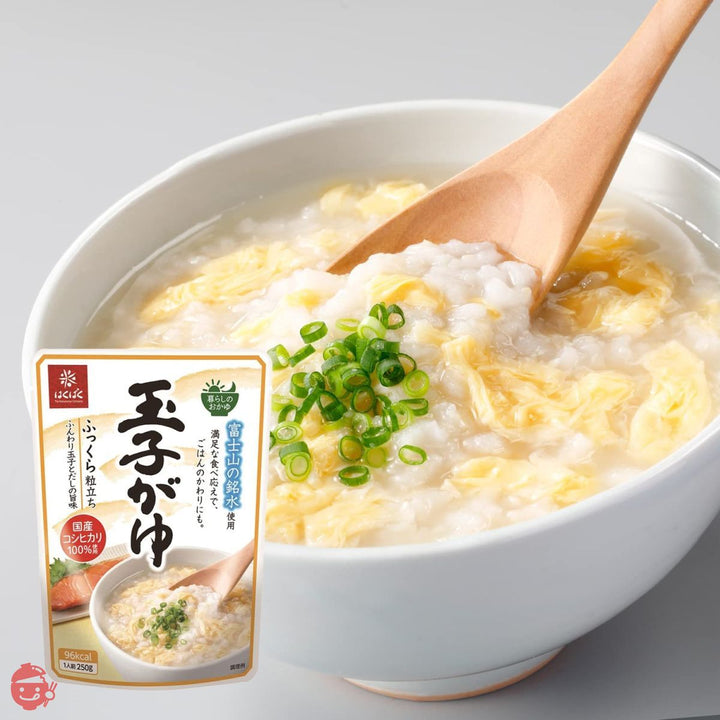 【在宅ワーク・非常食にも】はくばく 定番おかゆ4種のアソート 250g×12個の画像