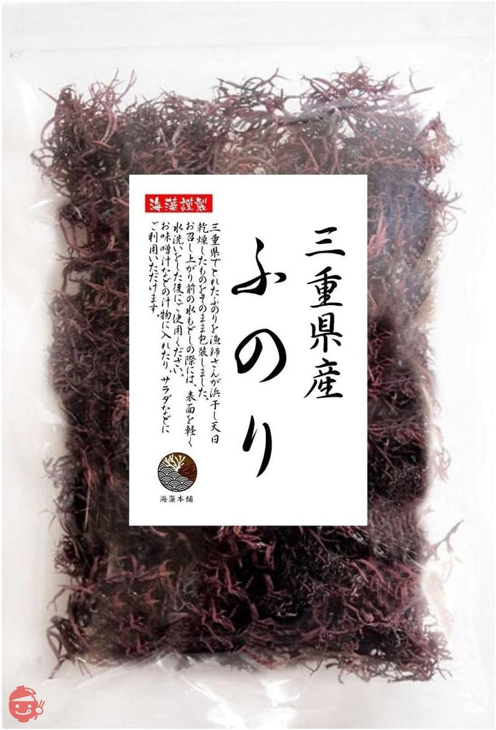 海藻本舗 ふのり 80g 国産 三重県産 天然 布海苔 フノリの画像