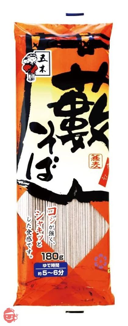 五木食品 藪そば 180g×10個の画像