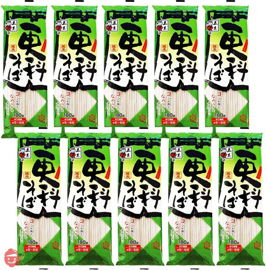 五木食品 更科そば 180g×10個の画像