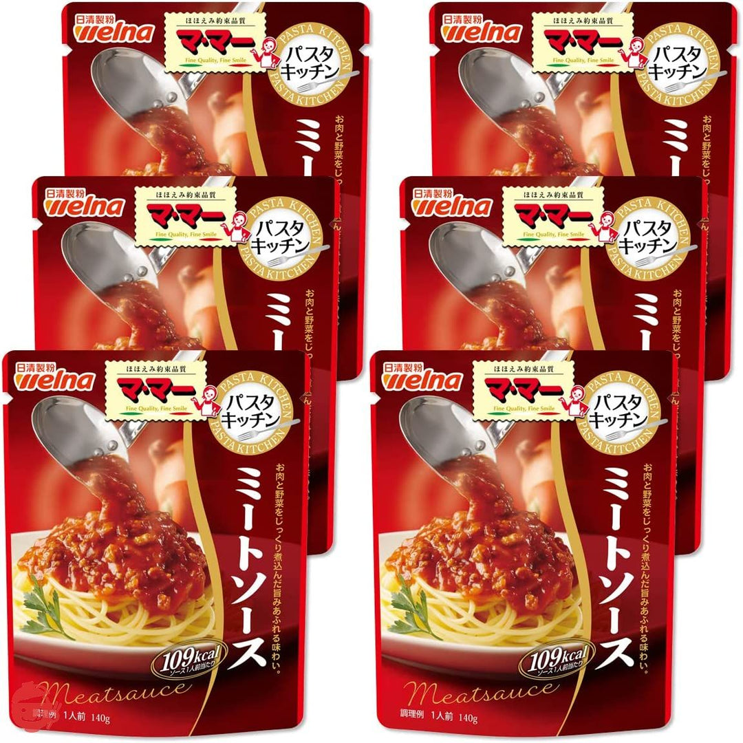 マ・マー パスタキッチン ミートソース 140g×6個の画像
