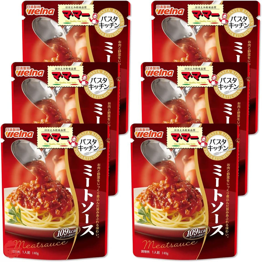 マ・マー パスタキッチン ミートソース 140g×6個の画像