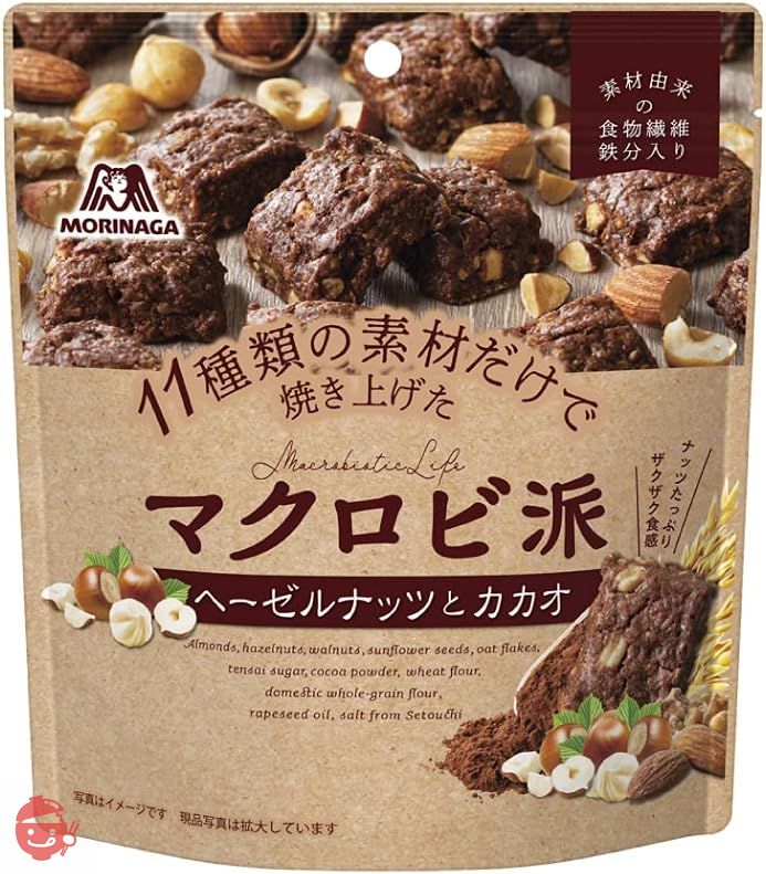Morinaga Confectionery macrobiotic hazelnuts and cacao 100g x 5