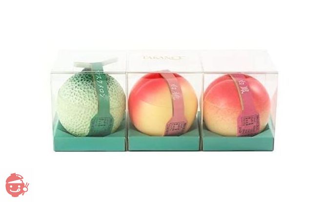 Shinjuku Takano Fruit Pure Jelly 3 EA (muskmelon / white peach