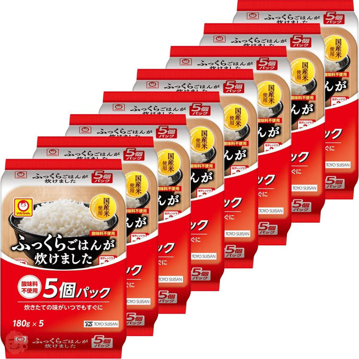 マルちゃん ふっくらごはんが炊けました 5個パック(180g×5P) ×4個の画像