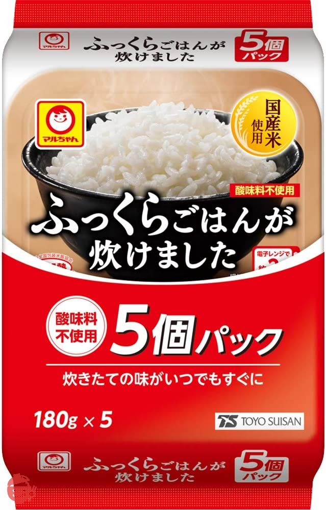マルちゃん ふっくらごはんが炊けました 5個パック(180g×5P) ×4個の画像