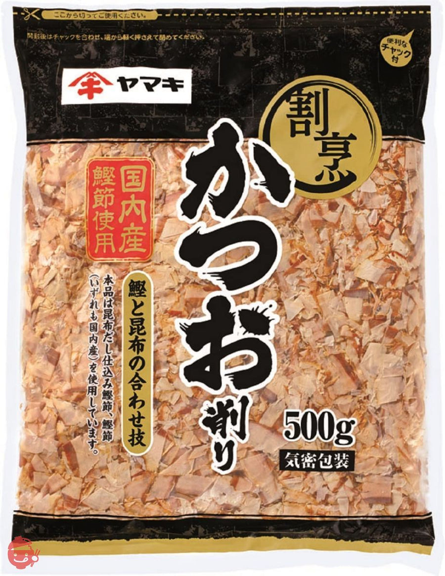 ヤマキ 割烹かつお削り500gの画像
