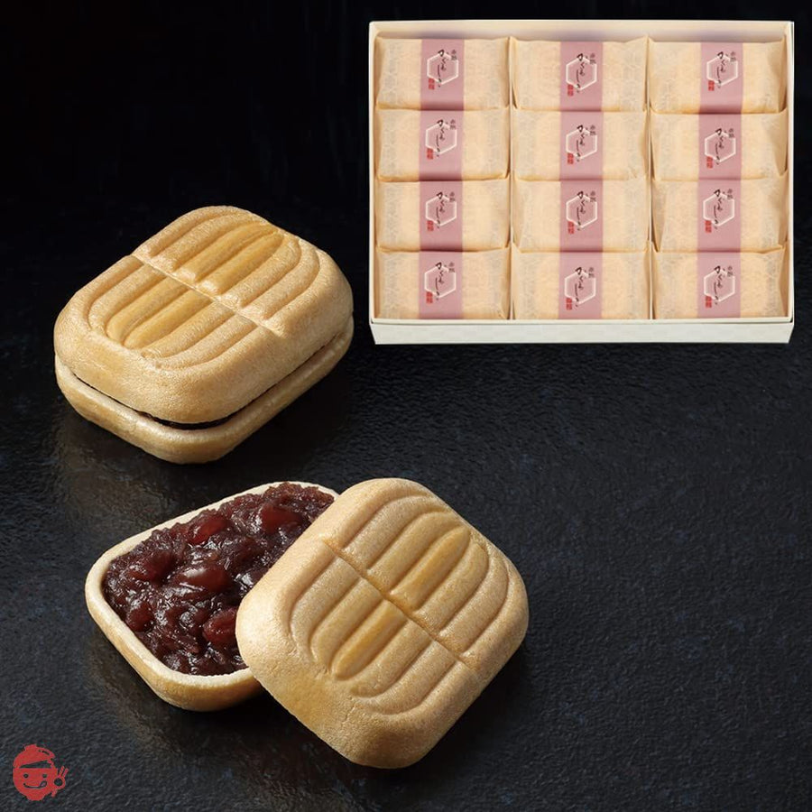 宗家 源吉兆庵 お手づくり最中 かぐわしき12個入(和菓子 ギフト 手土産 父の日)の画像