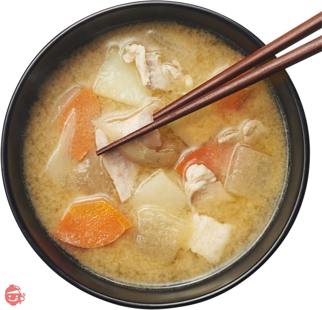 ひかり味噌 カップみそ汁 まろやかな旨みと香り とん汁 1食 ×6個の画像
