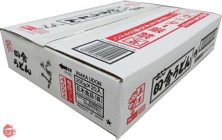 五木食品 田舎うどん 200g ×20個の画像