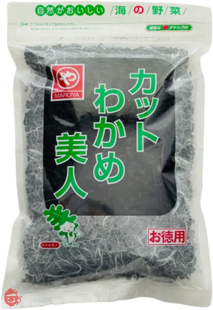 乾燥 カットわかめ美人 350g 業務用 チャック付き袋の画像