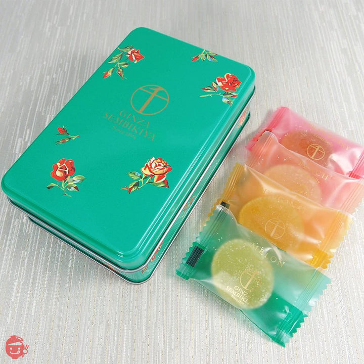 ギフト お菓子 ゼリー 詰合せ パティスリー銀座千疋屋 缶入りひとくちフルーツゼリーの画像