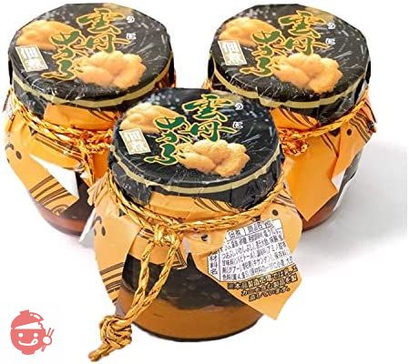 雲丹(うに)めかぶ 450g(瓶150g3本セット) めかぶの佃煮と塩ウニ /常温便の画像