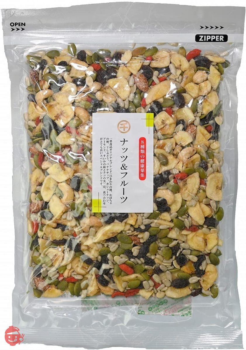 ナッツ＆フルーツ 400g チャック付き袋 ドライフルーツ ミックスナッツ