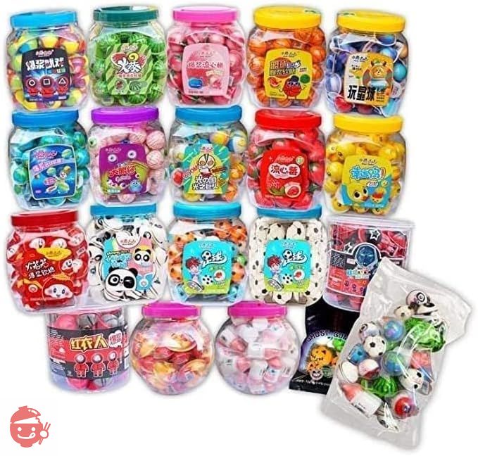 Topic Gummy Random Set Comparing Lucky Bag Set Baby Bottle Gummy