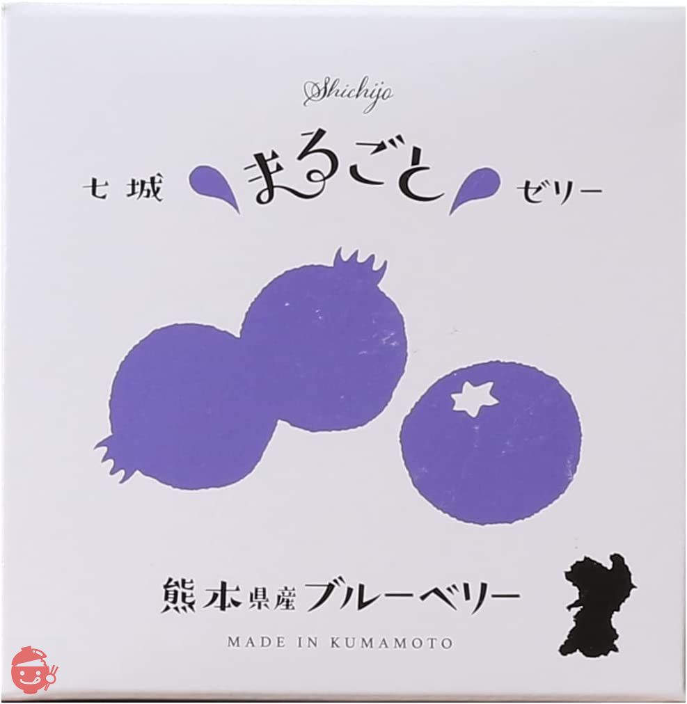 Shichijo Specialty Products Center] Blueberry Jelly 75g x 3