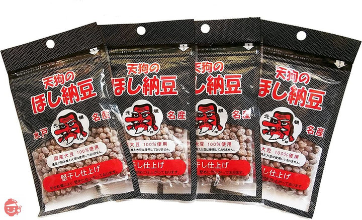 水戸名産 天狗のほし納豆 国産大豆 60g×4個セット(計240g)の画像